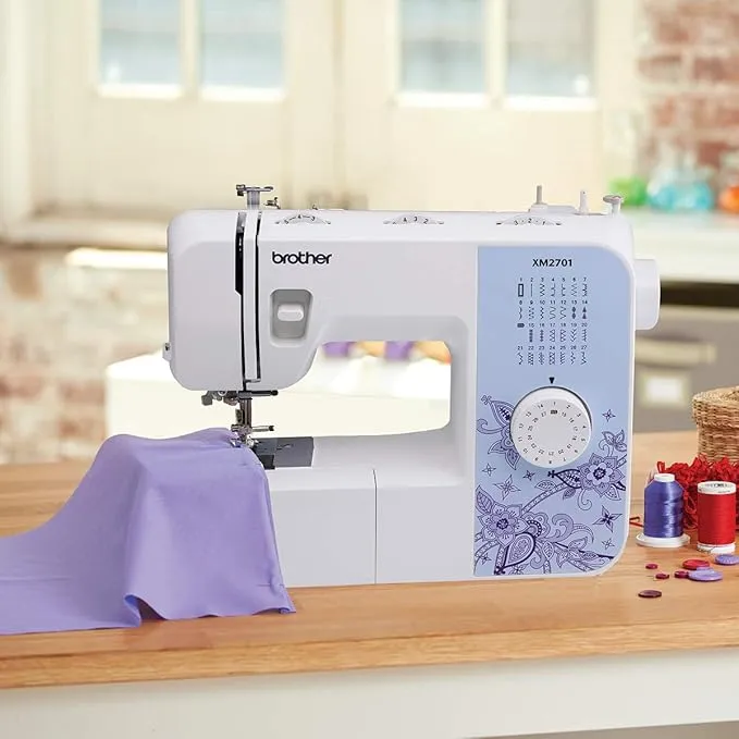 Máquina de Coser Brother XM2701 Portátil con 27 Puntadas